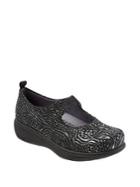 Softwalk Miranda Textured Leather Mary Jane
