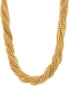 Steve Madden Beaded Layered Necklace