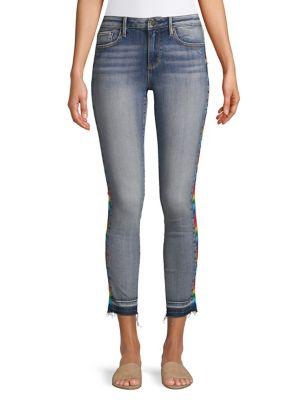 Driftwood Jackie Rainbow Archer Skinny Jeans