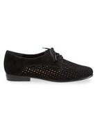 Trotters Lizzie Perforated Oxford Shoes