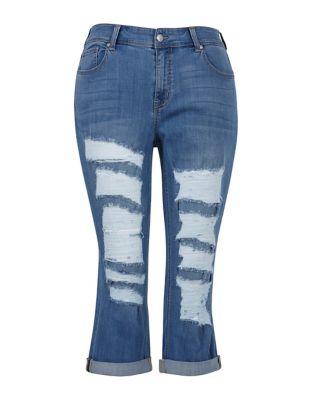 Melissa Mccarthy Seven7 Crop Jeans