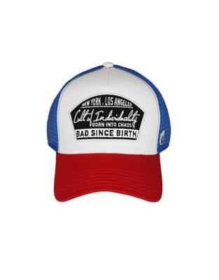 Cult Of Individuality Logo Mesh Trucker Cotton Baseball Cap