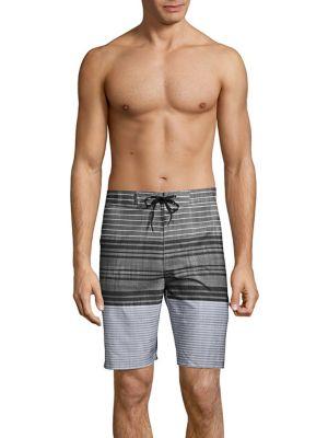 Hurley Multi-striped Swim Trunks