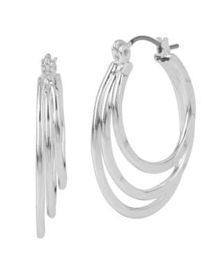 Robert Lee Morris Boho City Entwined Hoop Earrings