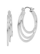 Robert Lee Morris Boho City Entwined Hoop Earrings