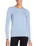 Lord & Taylor Long Sleeve Roundneck Tee