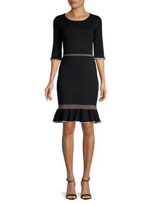 Taylor Metallic Full Fashion Sweater Dress