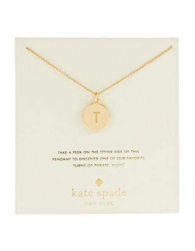 Kate Spade New York T Charm Necklace