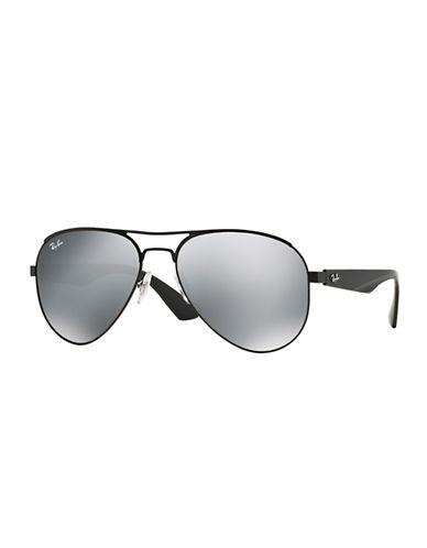 Ray-ban 59mm Highstreet Aviator Sunglasses