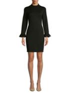 Calvin Klein Petite Long-sleeve Mini Sweater Dress