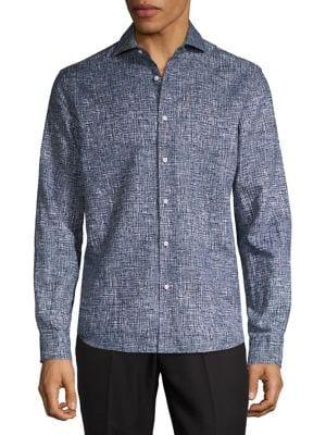 Black Brown Woven Shirt