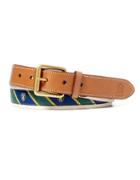 Polo Ralph Lauren Tie-overlay Webbed Belt