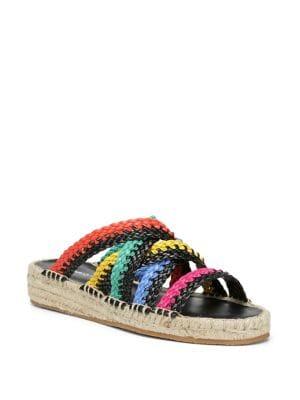 Donald J Pliner Rhonda Leather Espadrille Sandals