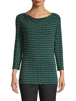 Weekend Max Mara Long-sleeve Patterned Top