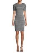 Calvin Klein Ruched-sleeve Sheath Dress