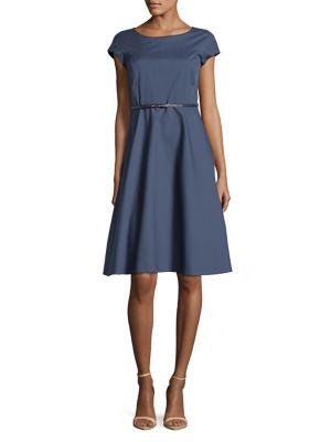 Max Mara Studio Cap-sleeve A-line Dress