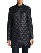 French Connection Quilted Long Coat