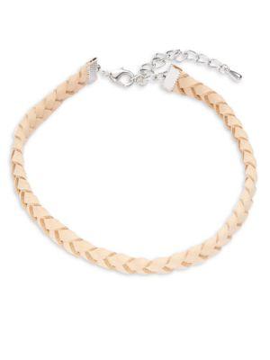 Design Lab Lord & Taylor Braded Choker Necklace