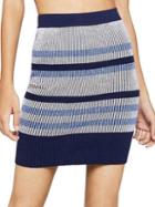 Bcbgeneration Striped Knit Mini Pencil Skirt
