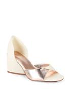 H Halston Lia Folded Cutout Pumps