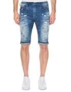 Buffalo David Bitton Parker Distressed Denim Shorts