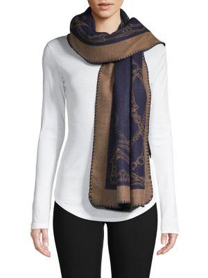 Lauren Ralph Lauren Equestrian-print Scarf