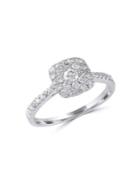 Effy Bouquet 14k White Gold Diamond Ring