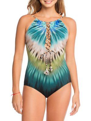 Ecoswim Jungle Revival One-piece Printed Swimsuit