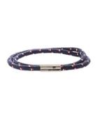 Ben Sherman Men's Wraparound Dotted Cord Bracelet