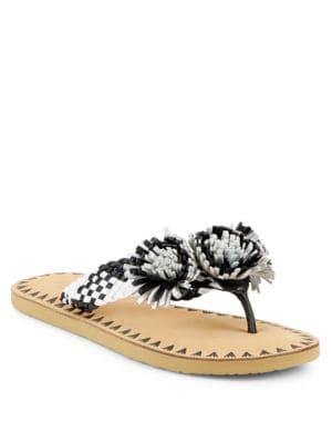 Kate Spade New York Idette Leather Flip-flops