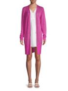 Tommy Bahama Cedar Ladder Stitch Linen Long Cardigan