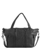 Day And Mood Marie Leather Satchel
