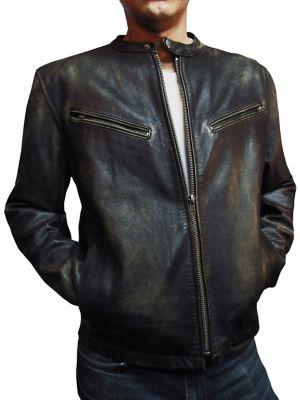 Frye Cafe Racer Leather Jacket