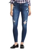 Dl Florence Skinny-fit Distressed Jeans