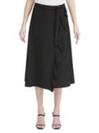 Calvin Klein Classic Ruffle Wrap Skirt