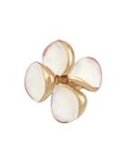Robert Lee Morris Collection Soft Spoken Crystal Flower Ring