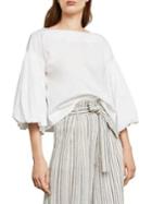Bcbgmaxazria Bell-sleeve Peasant Top