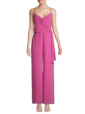 Michael Michael Kors Paisley-print Tie-waist Jumpsuit
