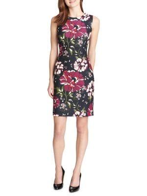 Tommy Hilfiger Folk Floral-print Sheath Dress