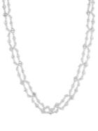 Givenchy Crystal Two-row Collar Necklace