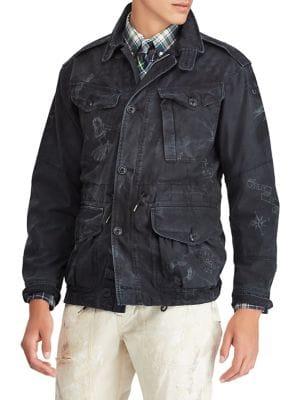 Polo Ralph Lauren Printed Utility Jacket