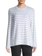 Lord & Taylor Striped Pullover Top