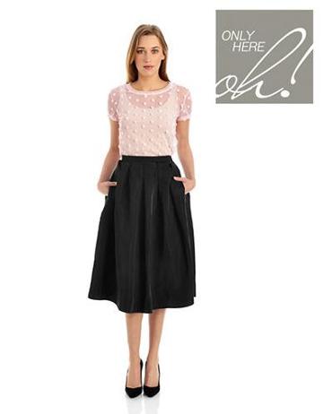 424 Fifth Full Calf-length Skirt