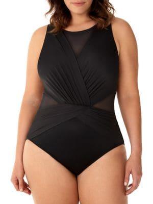 Miraclesuit Plus Illusion Full Piece Swimsuit