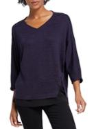Nic+zoe Rejoice Melange Knit Top