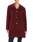 Ellen Tracy Petite Wool-blend Walker Coat