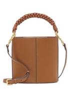 Vince Camuto Zane Drum Leather Crossbody Bag