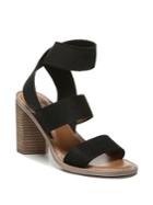 Franco Sarto Dear Leather Block-heeled Sandals