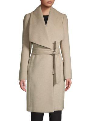 Cole Haan Signature Belted Wrap Coat