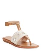 French Connection Indu Beaded Sandals